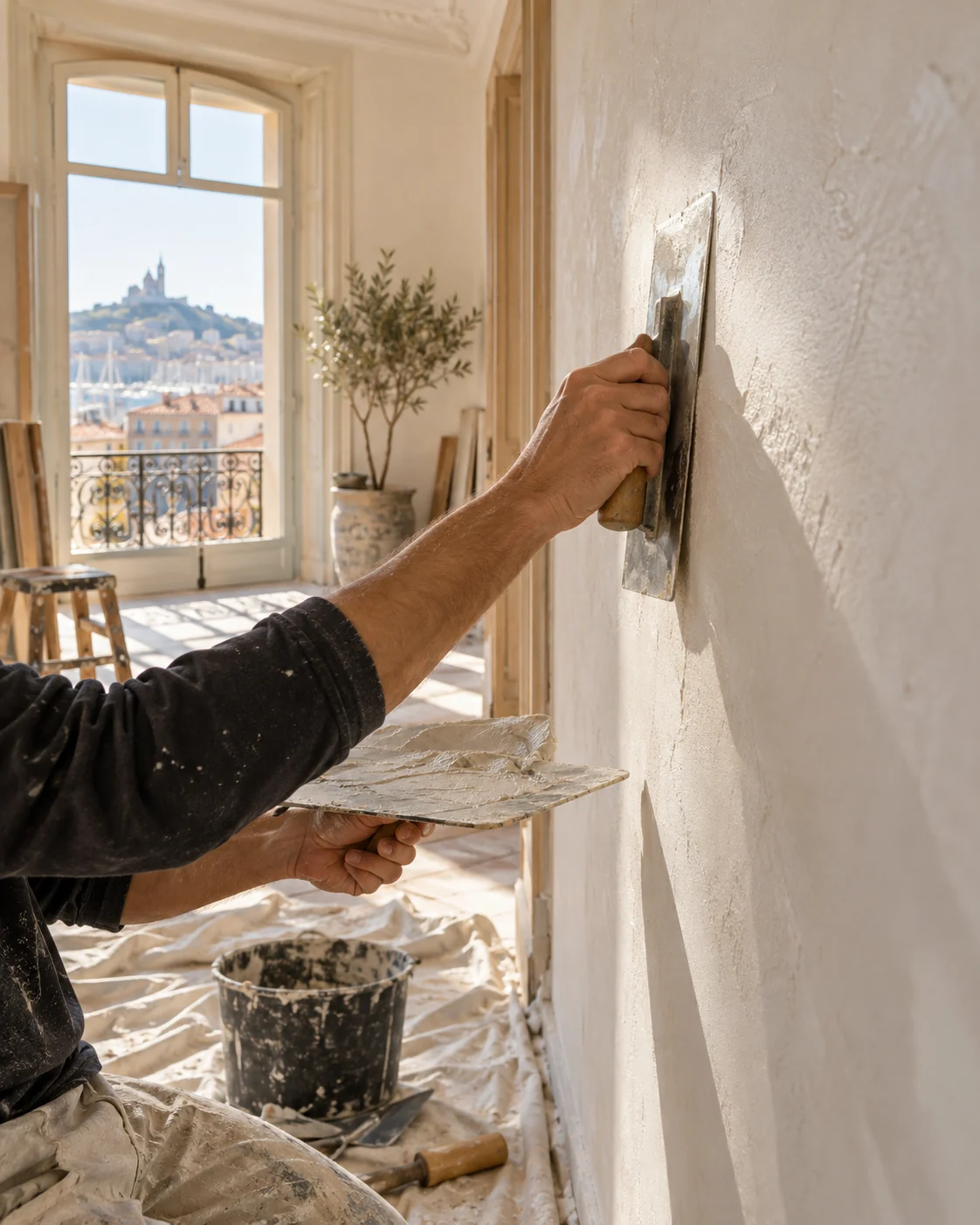 Finition intérieure douce et lumineuse
